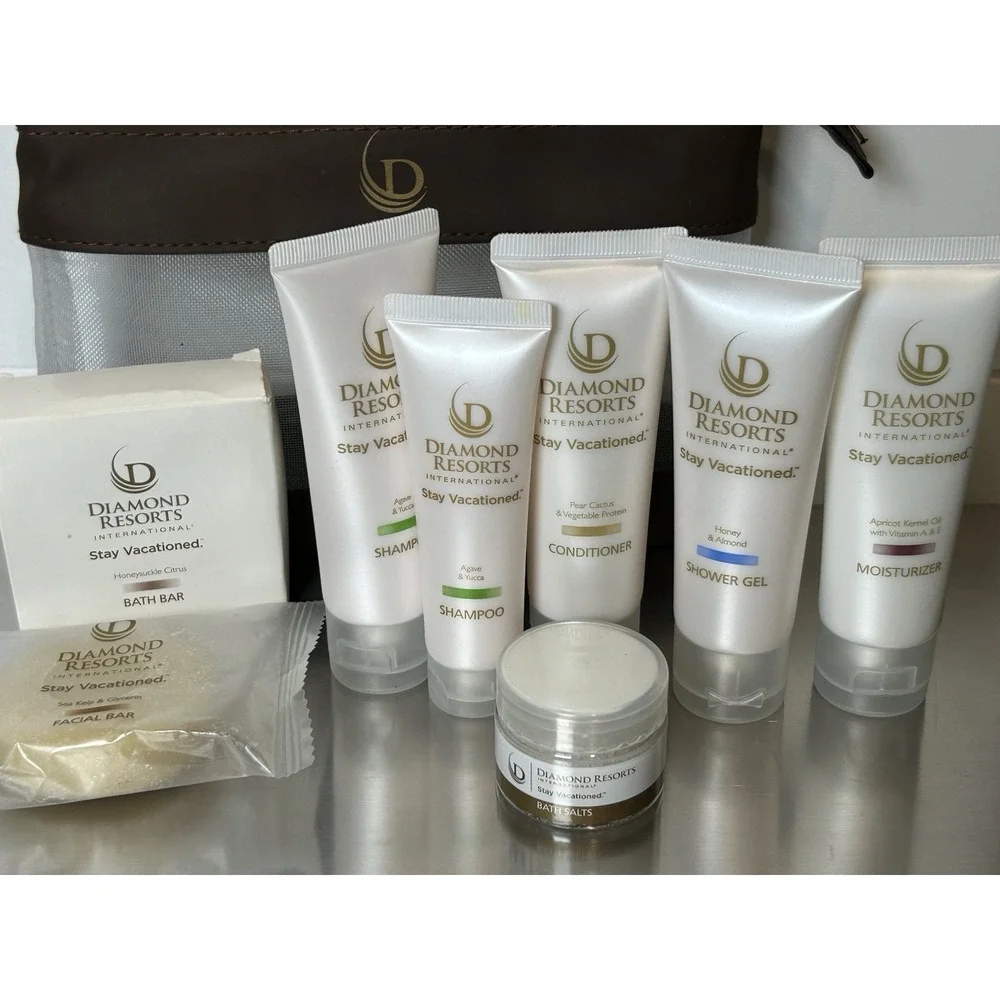 Diamond Resorts International VIP Premium Toiletries Cosmetic Bag‎ NEW